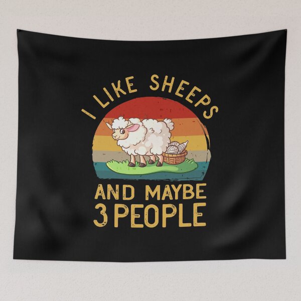 Item preview, i like Sheeps and maybe 3 people, Sheep Lover Vintage designed and sold by dannybel.