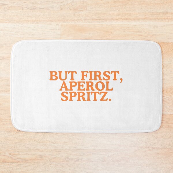Item preview, But first, aperol spritz  designed and sold by Toad House Pixels.