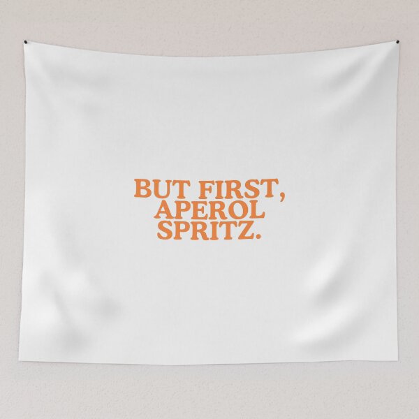 Item preview, But first, aperol spritz  designed and sold by Toad House Pixels.