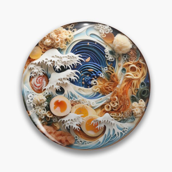 Item preview, The Great Ramen Off Kanagawa. Funny Gifts For Ramen Lovers 3/5 designed and sold by MatSatArt.