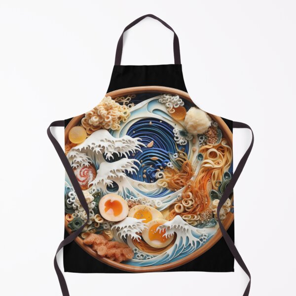 Item preview, The Great Ramen Off Kanagawa. Funny Gifts For Ramen Lovers 3/5 designed and sold by MatSatArt.