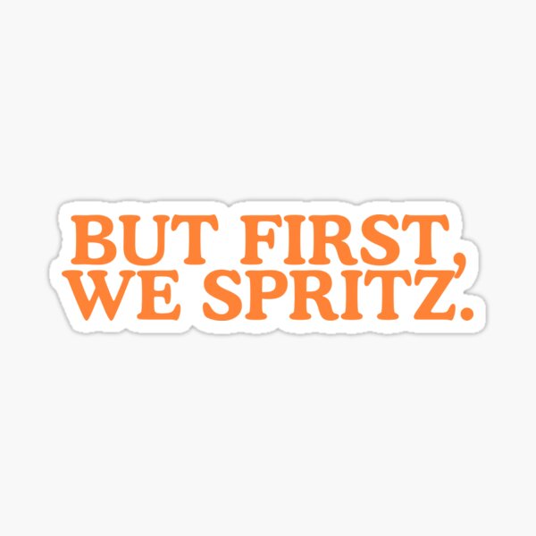Item preview, But first, we spritz  designed and sold by Toad House Pixels.