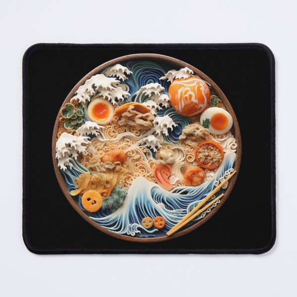 Item preview, The Great Ramen Off Kanagawa. Funny Gifts For Ramen Lovers 4/5 designed and sold by MatSatArt.