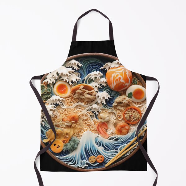 Item preview, The Great Ramen Off Kanagawa. Funny Gifts For Ramen Lovers 4/5 designed and sold by MatSatArt.