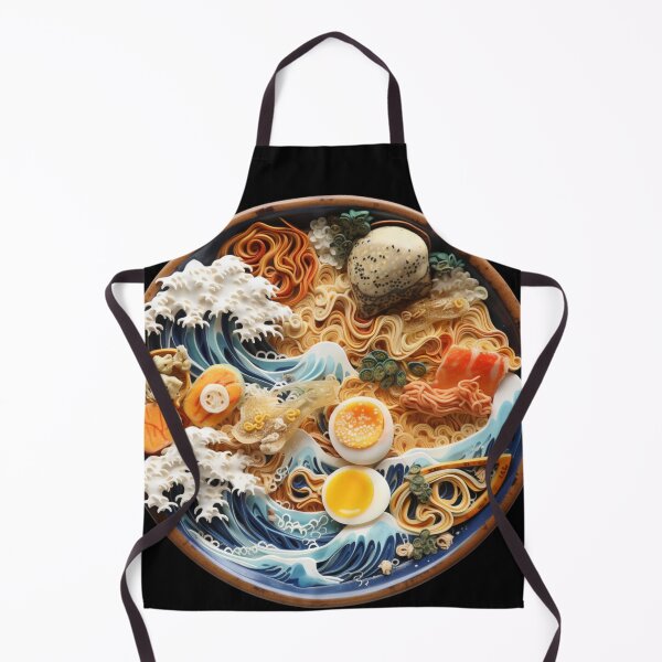 Item preview, The Great Ramen Off Kanagawa. Funny Gifts For Ramen Lovers 5/5 designed and sold by MatSatArt.