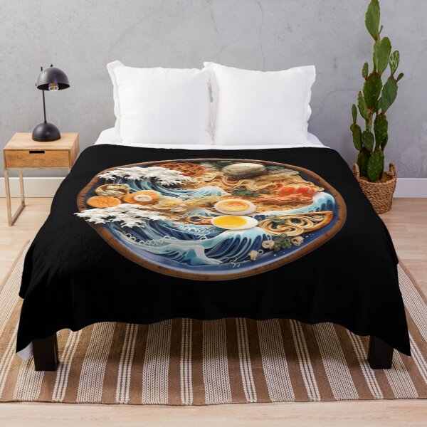Item preview, The Great Ramen Off Kanagawa. Funny Gifts For Ramen Lovers 5/5 designed and sold by MatSatArt.