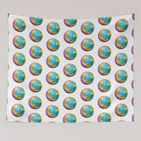 Item preview, Rainbow Earth - Love, Unity, and Global Harmony Art designed and sold by Ignorant-Artist.