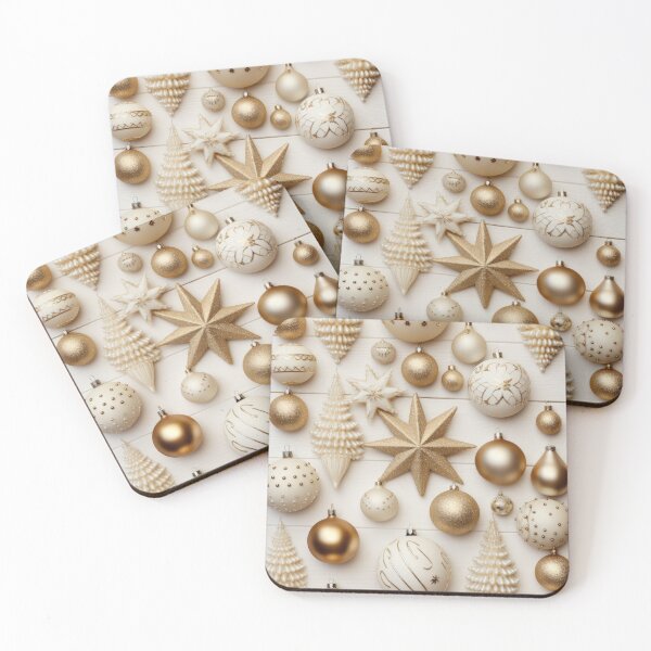 Item preview, Gold Christmas Decorative designed and sold by hermeneutic.