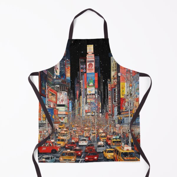 Item preview, A Vintage Travel Illustration of the Times Square in New York - US designed and sold by GoodOldVintage.
