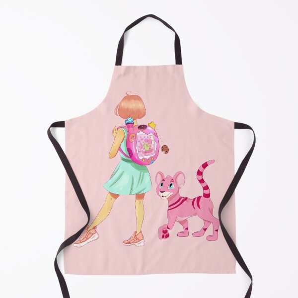 Item preview, nostalgic pet games and websites repeating pattern! pink bg designed and sold by Maysoulrose.