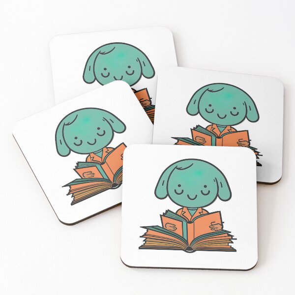 Item preview, Cute cartoon dog reading a book designed and sold by Sanan Israyilli.
