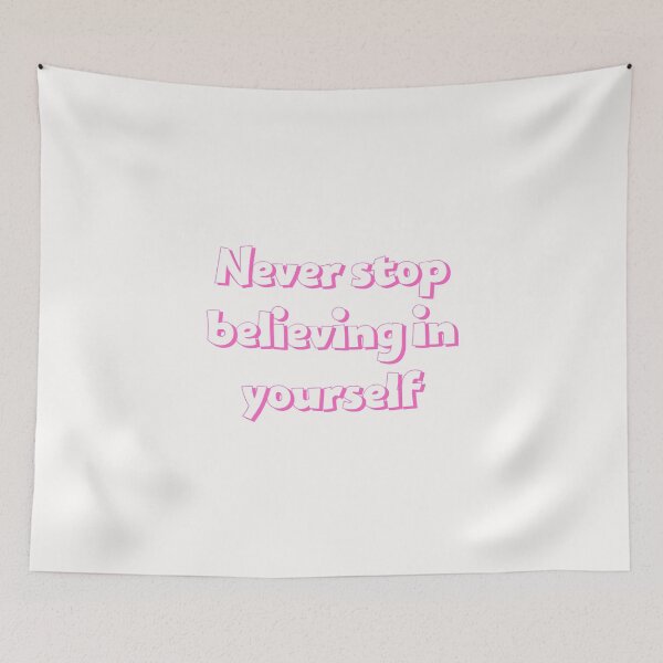 Item preview, Never stop believing in yourself designed and sold by Lawro007.