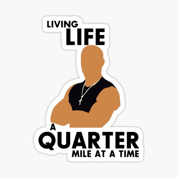 Item preview, Living Life a quarter mile at a time designed and sold by HeardUWereDead.