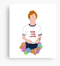 Vote For Pedro Canvas Print