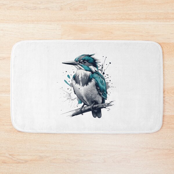Item preview, belted kingfisher designed and sold by OLIHESSEL.