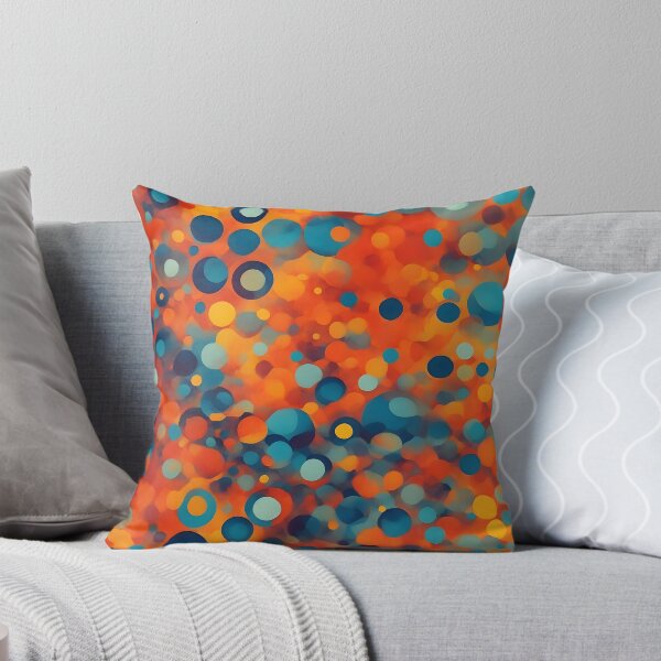 Item preview, Abstract Floating Circles Repeating Pattern designed and sold by Jollys-ArtShop.