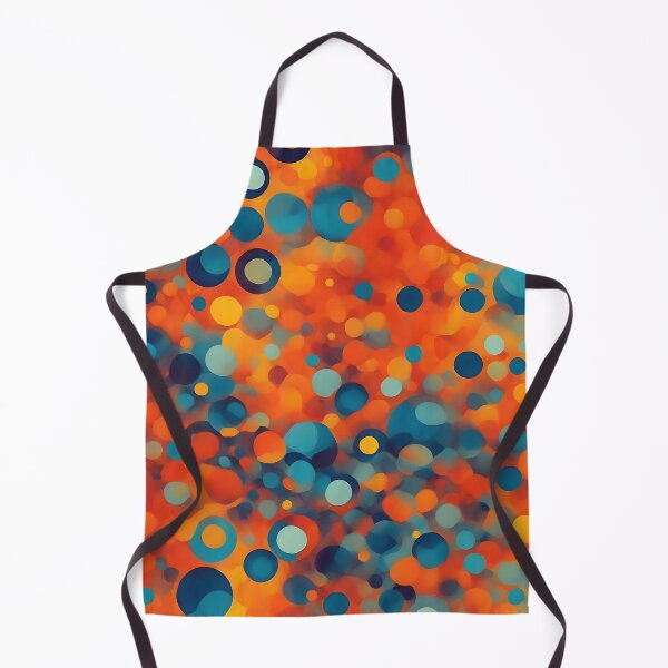 Item preview, Abstract Floating Circles Repeating Pattern designed and sold by Jollys-ArtShop.