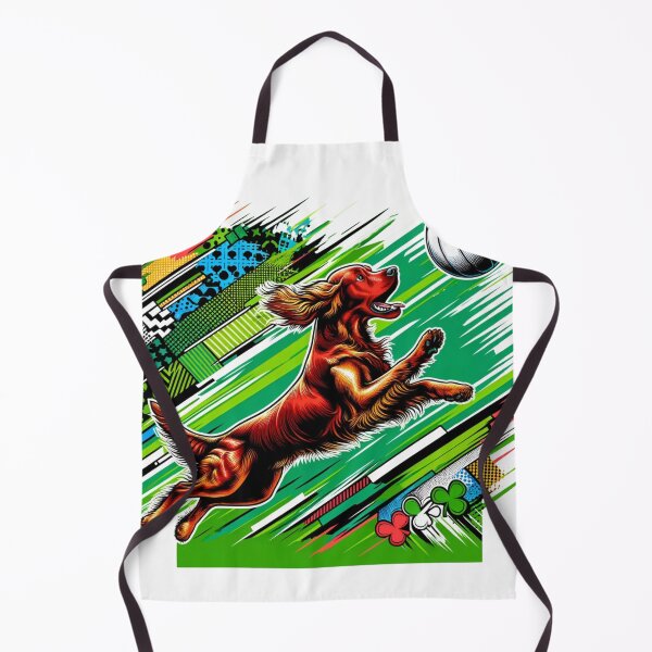 Item preview, Gaelic Leap - Irish Setter in Action designed and sold by KNAA.