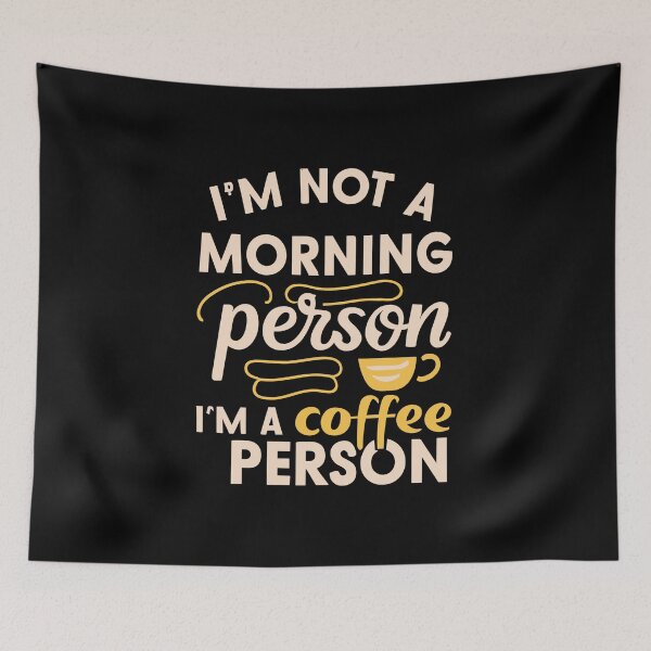 Item preview, Not a Morning Person designed and sold by Kombinerki.
