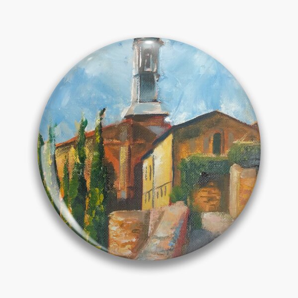 Item preview, Duomo Santa Bell Tower Pienza Tuscany, Italy designed and sold by Huskyboyo.
