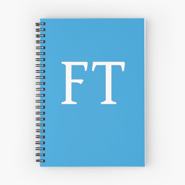 Item preview, FT Initials Monogram Elegant White Letters designed and sold by Jeallan Designs.