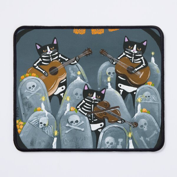 Item preview, Day of The Dead Cats designed and sold by KilkennyCat Art.