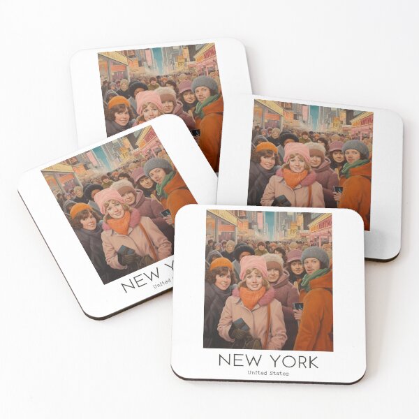 Item preview, A Vintage Travel Illustration of New York - US designed and sold by GoodOldVintage.