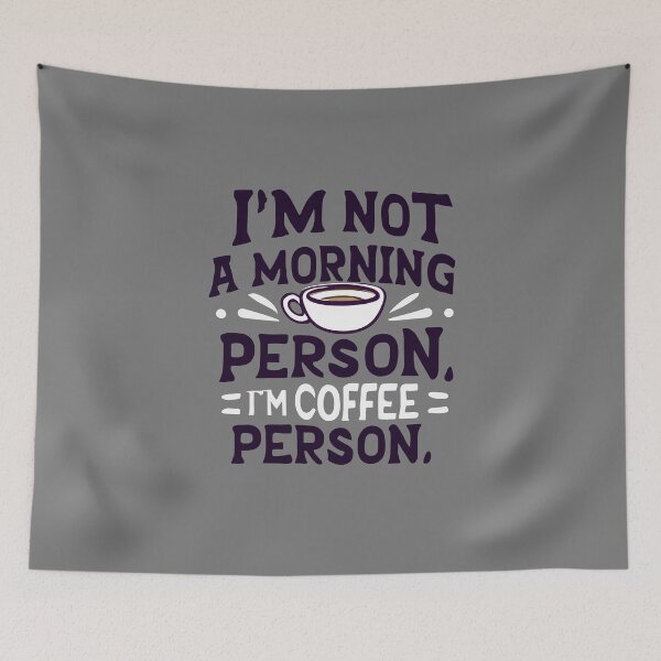 Item preview,  Not a Morning Person designed and sold by Kombinerki.