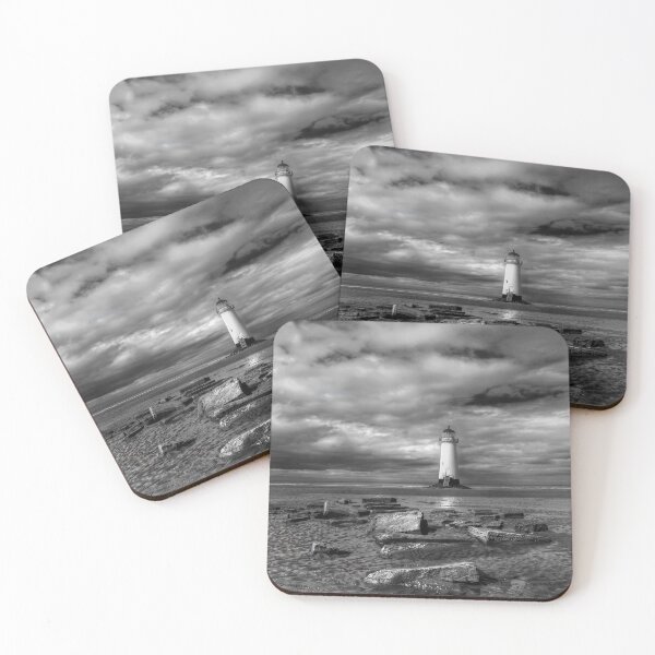 Item preview, Talacre Lighthouse Point of Ayre Flintshire Wales designed and sold by AJEvans.