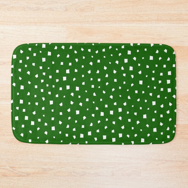 Item preview, Quadrilateral irregular shapes pattern green and white designed and sold by melcards.