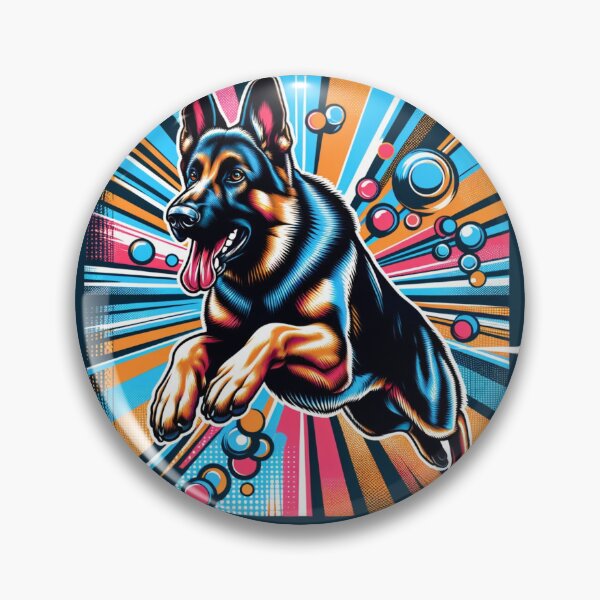 Artikelvorschau, Dynamische Schutzhund-Aktion Deutscher Schäferhund entworfen und verkauft von KNAA.