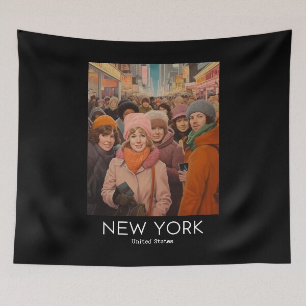 Item preview, A Vintage Travel Illustration of New York - US designed and sold by GoodOldVintage.