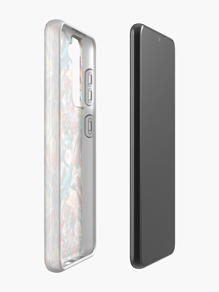 Alternate view of FLORAL AND BIRDS XV Case & Skin for Samsung Galaxy