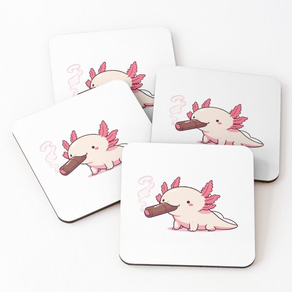 Item preview, Axolotl Smoking Cigar designed and sold by cave-canvas.