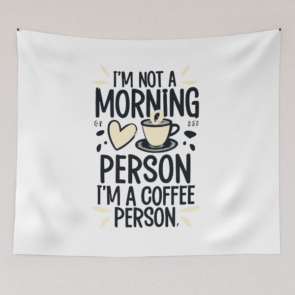 Item preview, Not a Morning Person designed and sold by Kombinerki.