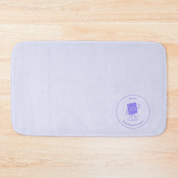 Item preview, But first, let me finish this chapter lilac purple  designed and sold by rizdrawings.