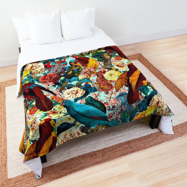 FLORAL AND BIRDS XV Comforter