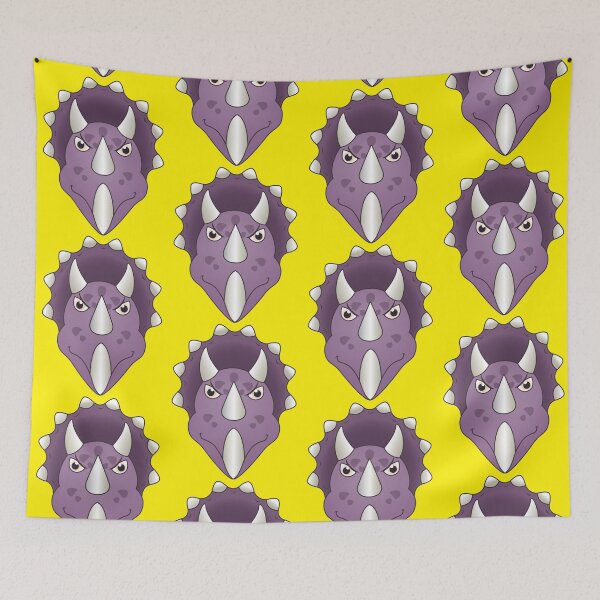Item preview, Triceratops Dinosaur Head with Big Horns for Boys Girls Men Women designed and sold by samshirts.