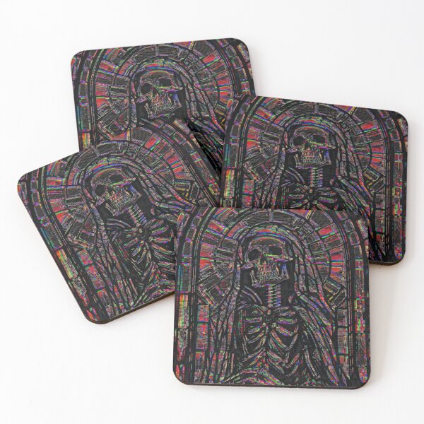 Item preview,  Stained glass (SantaMuerte color). designed and sold by MirBer.