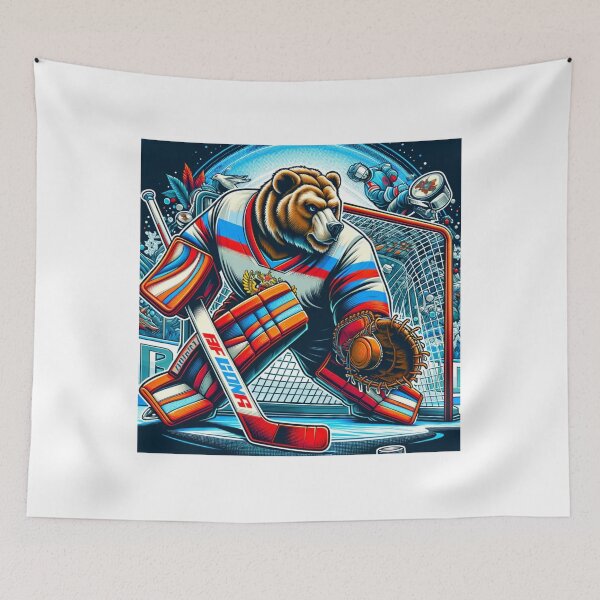 Item preview, Winter Sports Bear - Hockey Champio designed and sold by KNAA.