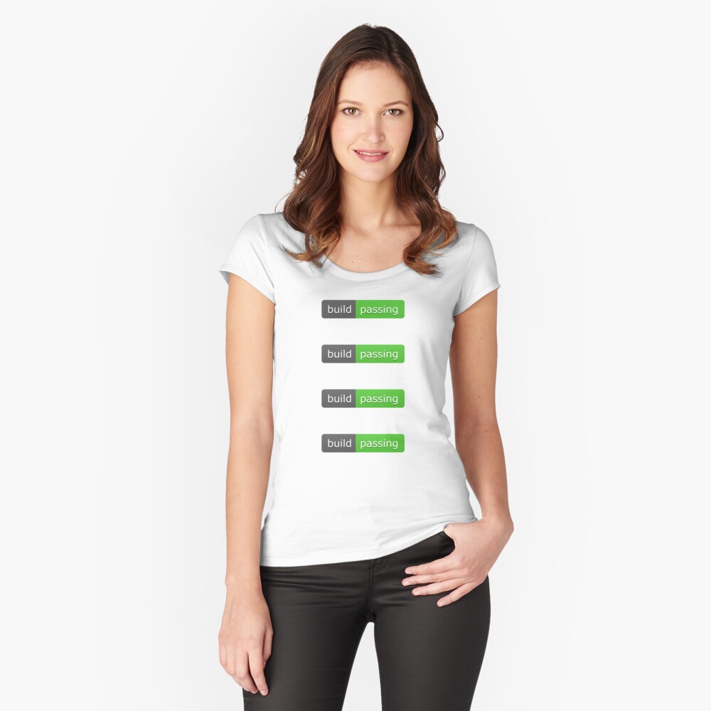 Item preview, Fitted Scoop T-Shirt designed and sold by leesander.