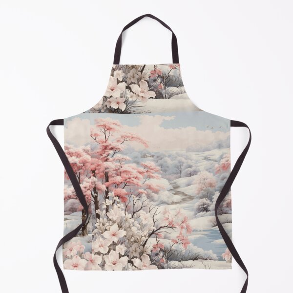 Item preview, Snowy Garden Elegance Floral Serenity designed and sold by BloomPattern.