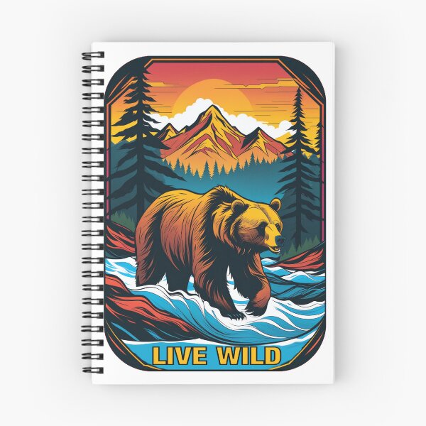 Item preview, Grizzly - Vive salvaje designed and sold by DanKeller.