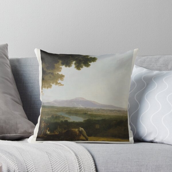 Item preview, Rome from Villa Madama by Richard Wilson - Vintage Landscape Poster designed and sold by EMWebDesign.