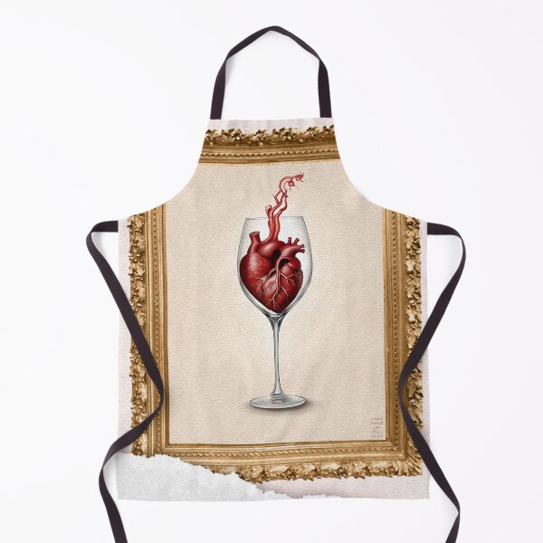 Item preview, Cannibal Dining Heart in a Wine Glass designed and sold by orionlodubyal.