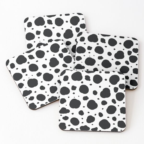 Item preview, black white spot dalmatian cute girly animal pattern designed and sold by DesignYourWaystore.