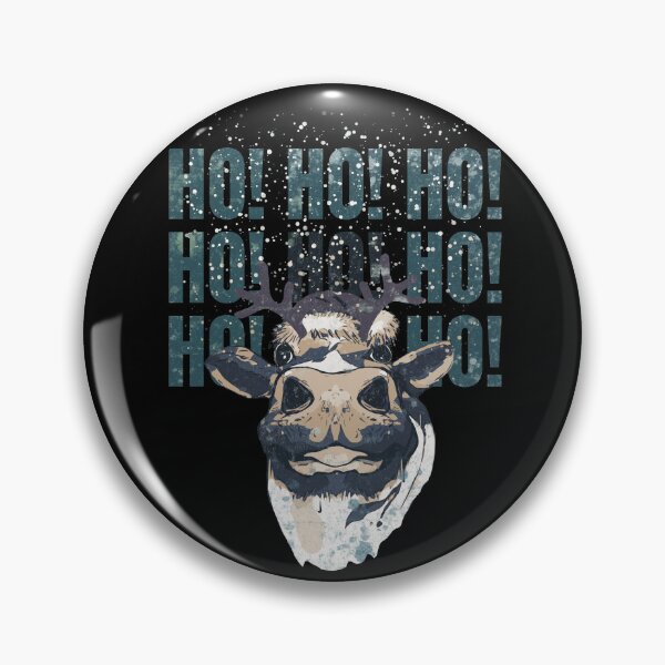 Item preview, Cute Cow reindeer horns and nose, pop worm style, Christmas sweater designed and sold by Collagedream.