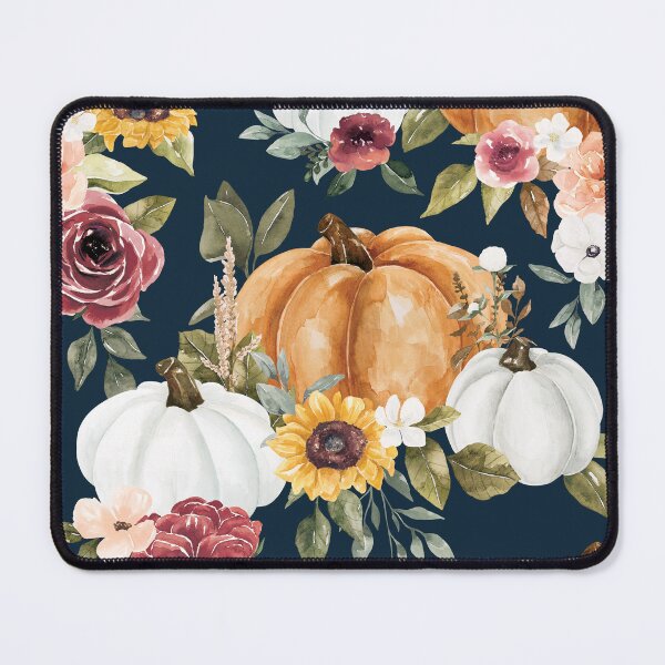 Item preview, Autumn Floral Pumpkins designed and sold by cateandrainn.