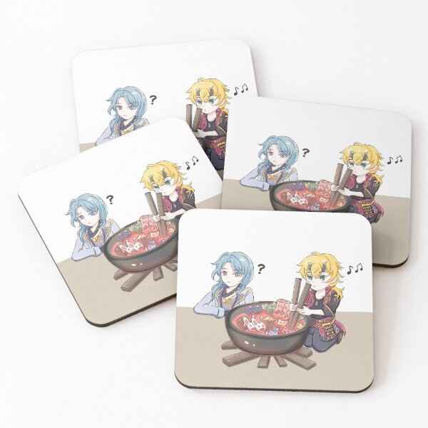 Item preview, Hotpot Time! Thoma Ayato Chibi  designed and sold by paruScribbles.