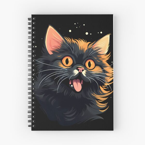 Item preview, Black Cat Playfully Licking in the Shadows designed and sold by HisoTorDesign.